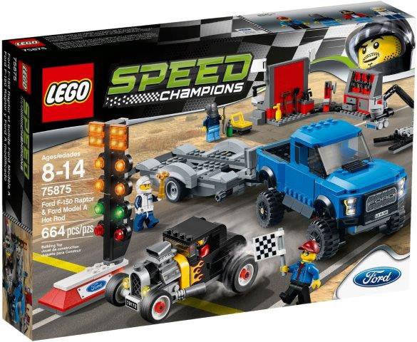 LEGO Ford F-150 Raptor i Ford Model A Hot Rod