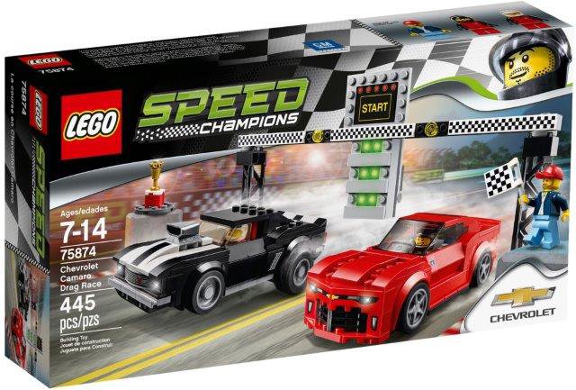 LEGO Chevrolet Camaro Drag Race
