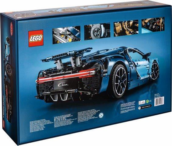 Klocki LEGO Bugatti Chiron