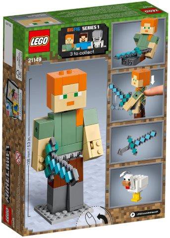 Klocki LEGO BigFig Alex z Kurczakiem