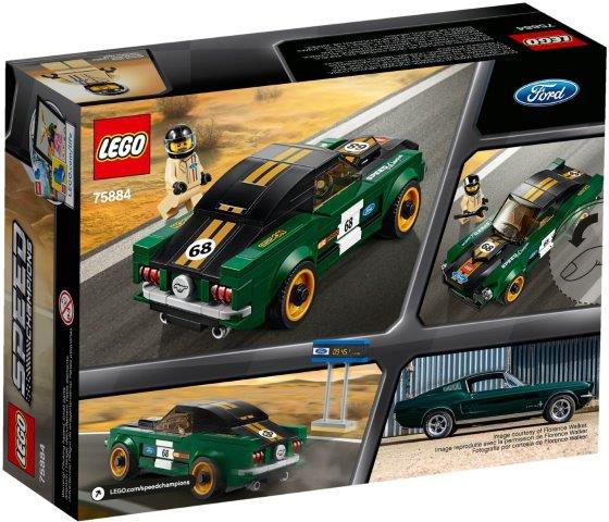 Klocki LEGO Ford Mustang Fastback z 1968 r.
