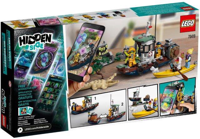 Klocki LEGO Wrak Łodzi Rybackiej