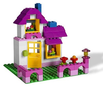 Klocki LEGO Różowa Skrzynia
